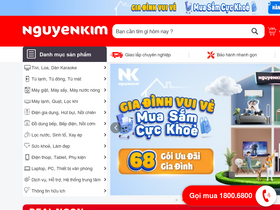 'nguyenkim.com' screenshot