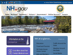 'nh.gov' screenshot