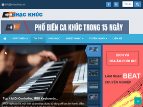 'nhackhuc.com' screenshot