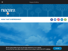 'niagarawater.com' screenshot