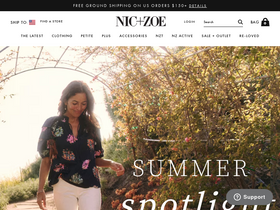 'nicandzoe.com' screenshot