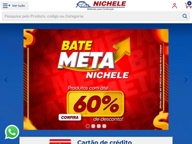 'nichele.com.br' screenshot