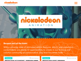 'nickanimation.com' screenshot