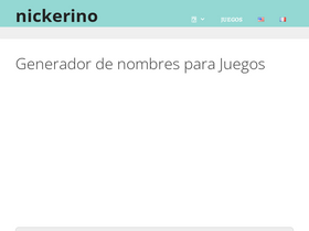 'nickerino.com' screenshot