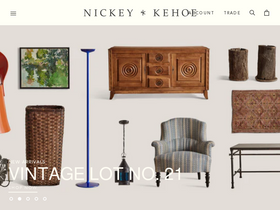 'nickeykehoe.com' screenshot