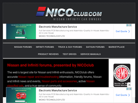 'nicoclub.com' screenshot