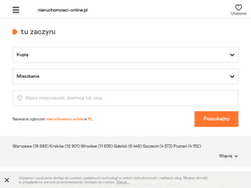 'nieruchomosci-online.pl' screenshot