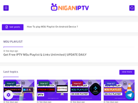 'niganpro.com' screenshot