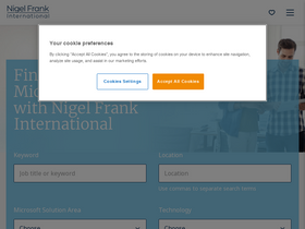 'nigelfrank.com' screenshot