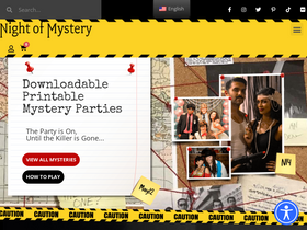 'nightofmystery.com' screenshot