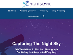 'nightskypix.com' screenshot