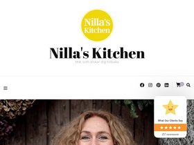 'nillaskitchen.com' screenshot