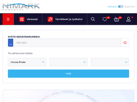'nimark.fi' screenshot