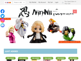 'nin-nin-game.com' screenshot