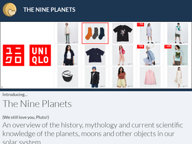 'nineplanets.org' screenshot
