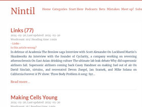 'nintil.com' screenshot