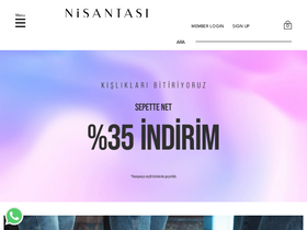 'nisantasishoes.com' screenshot