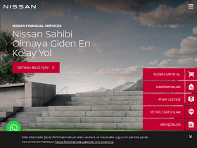 'nissan.com.tr' screenshot