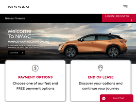 'nissanfinance.com' screenshot