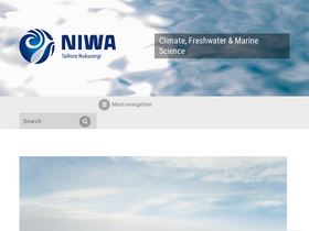 'niwa.co.nz' screenshot