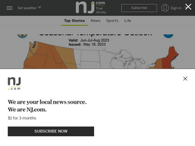 'subscribe.nj.com' screenshot