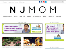 'njmom.com' screenshot