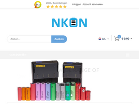 'nkon.nl' screenshot