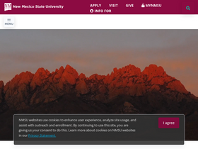 'nmsu.edu' screenshot