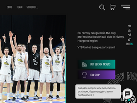 'nn-basket.ru' screenshot
