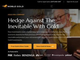 'noblegoldinvestments.com' screenshot