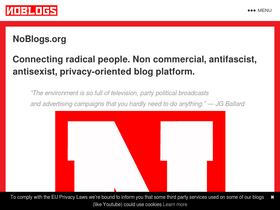'noblogs.org' screenshot