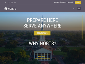 'nobts.edu' screenshot