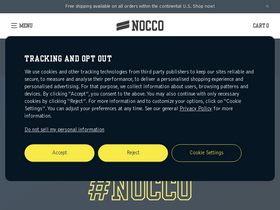 'nocco.com' screenshot