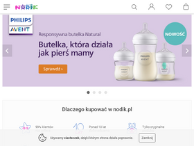 'nodik.pl' screenshot