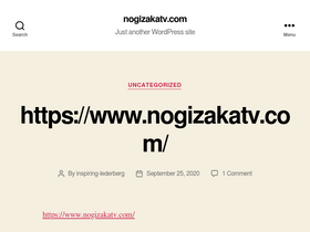 'nogizakatv.com' screenshot