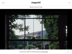 'noguchi.org' screenshot