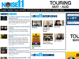 'noise11.com' screenshot