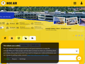 'nokair.com' screenshot