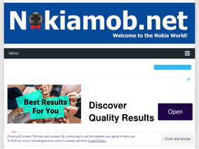 'nokiamob.net' screenshot