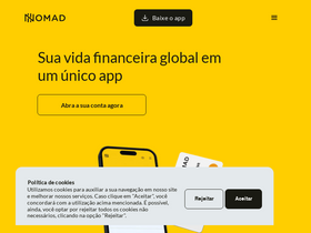 'nomadglobal.com' screenshot