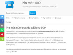 'nomas900.org' screenshot
