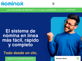 'nominax.com' screenshot