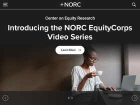 'norc.org' screenshot