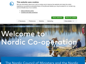 'norden.org' screenshot
