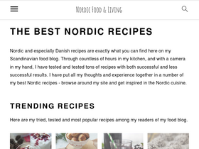 'nordicfoodliving.com' screenshot