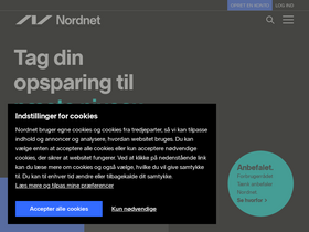 'nordnet.dk' screenshot