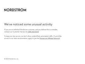 'nordstrom.com' screenshot