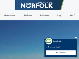 'norfolk.gov' screenshot