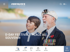 'normandie-tourisme.fr' screenshot