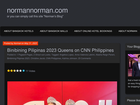 'normannorman.com' screenshot